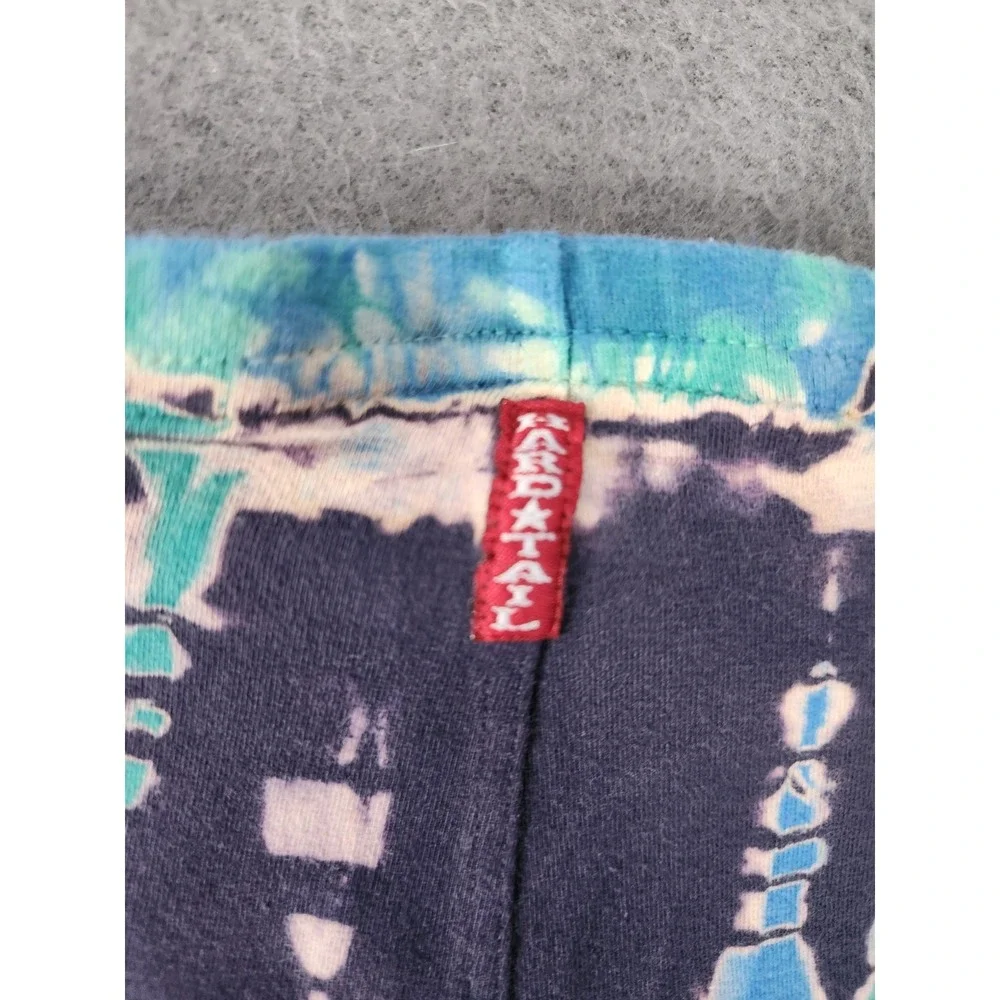 Hard Tail Forever Legging Tie-Dye Yoga Size Large Ankle Y2K Gym Run Lowrise NWOT